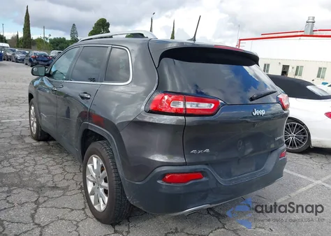 2016 Jeep Cherokee Limited из США, поврежденный, VIN 1C4PJMDB6GW340940